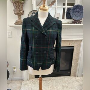 NWT $598 Ralph Lauren Classic Plaid Jacket